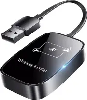 Omeyo Wireless CarPlay Adapter for Apple, Converts Wired CarPlay to Wireless Car