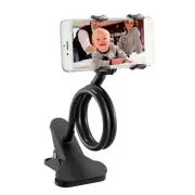 Flexible 360° Clip Mobile Cell Phone Holder Mount Stand Lazy Bed Desktop Bracket