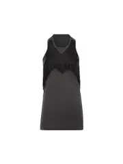 Isabel Marant Etoile Grey Fringe Detail Tank Top