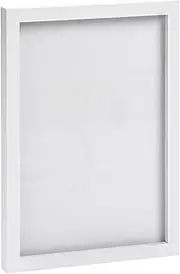 Nicola Spring Photo Frame - Fits Photo Size 8 x 12" (20 x 30cm) - Pack of 1 - White Picture Frame Wall Mounted Portrait A4 Photo Frame with Stand Freestanding Photo Certificate Display Poster Frame
