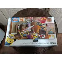 在飛比找蝦皮購物優惠-全新 老物 MEGA BLOKS MINIONS 小小兵 神