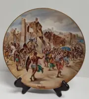 "The Fall of Jericho" Yiannis Koutsis The Courageous Few Series Collector Plate