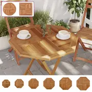 Solid Teak Wood Table Top Dining Table Replacement Wooden Multi Sizes vidaXL