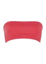 PRISM2 Enamoured Stretch-jersey Bandeau Top, Bras, Coral, One Size One Size