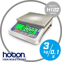 在飛比找松果購物優惠-hobon 電子秤 H102-3kg 計重秤 磅秤 廚房烘焙