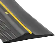 Universal Garage Door Bottom Threshold Seal Strip,Weatherproof Rubber DIY Weather Stripping, Not Include Sealant/Adhesive (10Ft, Black)