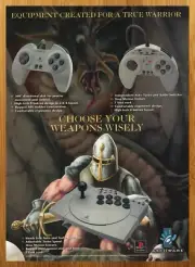 1996 Playstation 1 PS1 Controllers Vintage Print Ad/Poster Video Game Promo Art