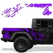 Custom Vinyl Decal Wrap Kit for 2020 Jeep Gladiator SPLASH PURPLE (for: Jeep)