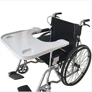 Wheelair Tray Table with Cup Holder, ABS Plastic Wheelair Tray Table Accessories Wheelair Lap Tray Table Wheelair Accessories for Eating Reading & Resting