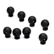 25 Pcs Drawstring Toggle Stopper Outdoor Equipment Cord Lock Wear-resistant