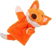 JOINPAYA Plush Foxes Hand Puppet for Soft Stuffed Animal Puppet Interactive Plaything for Storytelling and Imagination Safe Fun