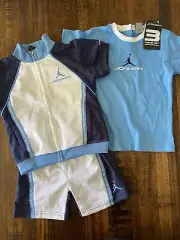 NIKE Michael Jordan Toddler Boys 3 piece Tracksuit Set BNWT Size 18 Month