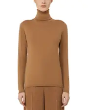 Max Mara Wool Turtleneck Sweater