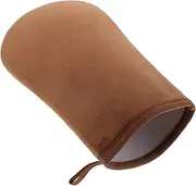MERRYHAPY Tanning Oiled Gloves Tanning Glove Tanning Mitt The Mitten Mittens Tan Applicator Glove Back Applicator for Sunscreen Self Tan Applicator Kit Reusable Applicator Glove Sponge Brown