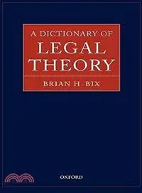 在飛比找三民網路書店優惠-A Dictionary of Legal Theory