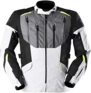 Furygan Brooks, textile jacket waterproof , color: Light Grey/Grey/Neon-Yellow , size: 3XL