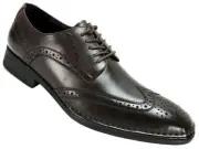 Kenneth Cole New York Men's Second Nature Oxfords DK Brown Leather Size 10 M