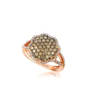 Le Vian 14K Rose Gold 1.06 ct. tw. Diamond Half-Eternity Ring