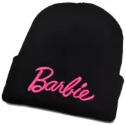 Barbie Beanie Warm Knitted Brimless Hat Girls