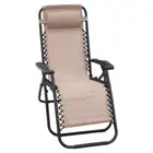 Wallaroo Zero Gravity Reclining Deck Lounge Sun Beach Chair Outdoor Folding Camp