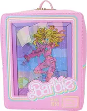 Loungefly Barbie 65th Anniversary Doll Box Triple Lenticular Mini Backpack