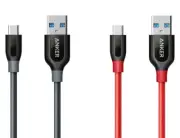 Anker PowerLine + USB-C & USB-A 3.0 Cable Japan