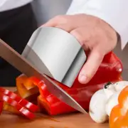 3Pcs Stainless Steel Finger Protector Anti-cut Finger Guard Kitchen Safe Gadgets
