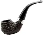 Peterson Donegal Rocky Rustic Finish Medium Bent Apple Briar Pipe (03)