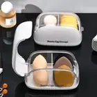 With Lid Beauty Egg Storage Box Large-capacity Powder Puff Container Home