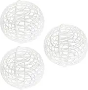 Chicken Ball Cage Movable 3 Pieces Orb Cage Ball-Shaped Chicken Coop Walking Net Hamster Farm-Friendly Chick Coop Portable for Courtyard Use