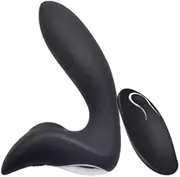 12 frequency plug prostate vibrator remote control massager butt stimulation adult sex toys