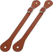 BESPORTBLE Equestrian Boot Straps 2pcs Adjustable Spur Belts Horse Riding Supplies Comfortable and Practical for Horseback Riding