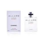 CHANEL 香奈兒 ALLURE SPORT 男性運動清新古龍水100ML 優惠價:4040元｜岡山戀香水