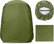 Backpack Cover Women Men Bag Rain Cover for Cycling Camping Hiking Mountaineering Running Fishing Army Green S