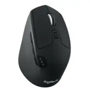 Logitech M720 Triathlon Multi-Device Wireless Bluetooth Mouse with Flow Cross-Co
