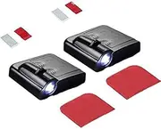 Wireless Car Door Welcome Lights - Ultra-Bright LED Projection,Wireless LED Logo Projection Logo Lights for Cars, Trucks, SUV (forMust-an-g)