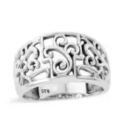 Artisan Crafted Sterling Silver Ring Womens Size 5 Gift Box