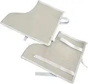 Eigell 2Pcs Welder Protective Foot Covers, Welding Boot Covers, Welder Work Boot Protectors for Men Women, short