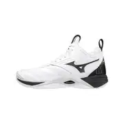 MIZUNO Volleyball Shoes WAVE MOMENTUM 2 MID V1GA2117 White Black US8.5(26.5cm)