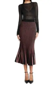 Sass & Bide Cosmic Tempo skirt Black/ Gold 2XS New with tags. $150 or best offer