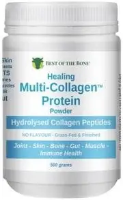 BEST OF THE BONE Healing Multi-Collagen Protein Powder Hydrolysed Collagen Peptides Unflavoured 500g