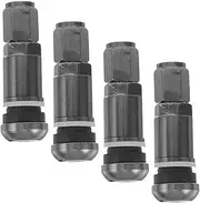 Replacement Valve Stem Caps Aluminum Alloy Practical Lightweight Tubeless 4pcs Set for Auto Parts