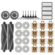 For Bot L30 Ultra Robot Vacuum Cleaner Spare Parts, Main Side Brush, Cover, Filter, Mop Rag, Dust Bag