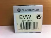 GE Quartzline EVW Projection Lamp Projector Bulb 82V 250W