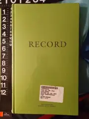 Vintage Federal Supply Service Record Book Green 14"×8"