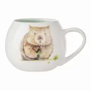 Ashdene Bush Buddies Wombat 200ml Mini Hug Mug Tea/Coffee New Bone China Cup