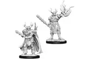 Pathfinder Deep Cuts: Unpainted Miniatures - Male Half-Orc Druid