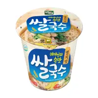 在飛比找Yahoo奇摩購物中心優惠-韓國百濟 米麵線杯裝-海鮮味(58g)