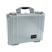Pelican 1550 Case - Silver with Foam