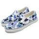 Vans 懶人鞋 Classic Slip-On 男鞋 女鞋 藍 白 帆布 花 休閒 情侶鞋 VN0A7VCFY6Z